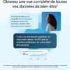 Google Fitbit Air Lavande – Tracker d'Activité et Suivi Cardiaque IA