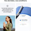 Google Fitbit Air Lavande – Tracker d'Activité et Suivi Cardiaque IA