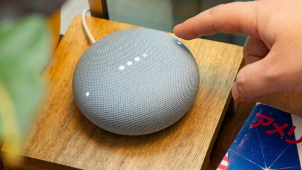 81h111ANrRL._AC_SL1500_ Google Nest Mini 2e Génération Blanc – Enceinte Connectée & Assistant Vocal