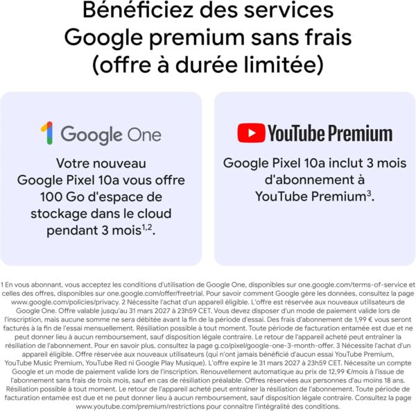 81hPY1dnaRL._AC_SL1500_ Google Pixel 10a Noir Volcanique 128GB – Smartphone Android 5G